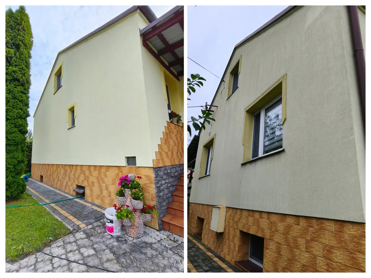 Bezpieczne mycie elewacji niskim ciśnieniem - Rzeszów